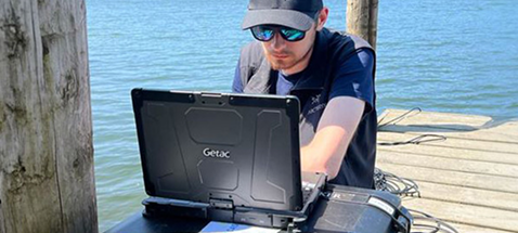 Blueprint Subsea uses Getac’s V110 to power its Artemis Diver Navigation System